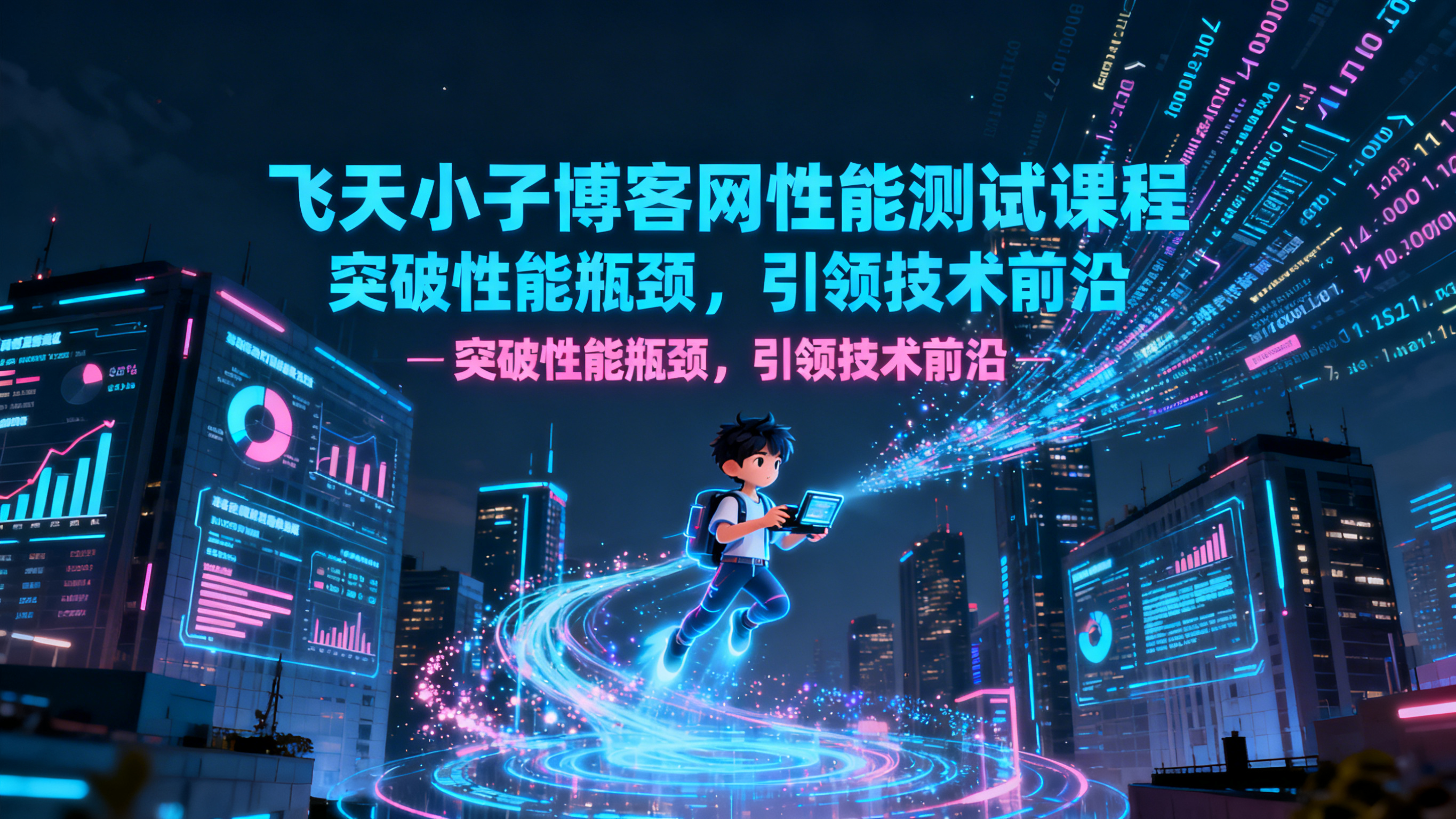 飞天小子博客网性能测试课程